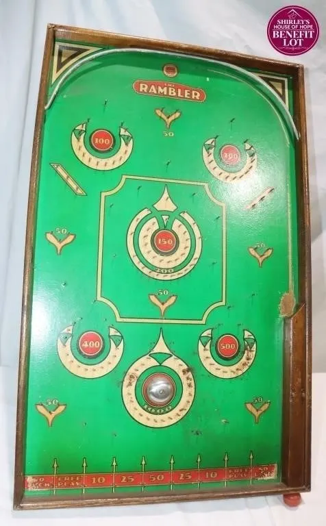 Vintage Rich Toys The Rambler Pinball Game