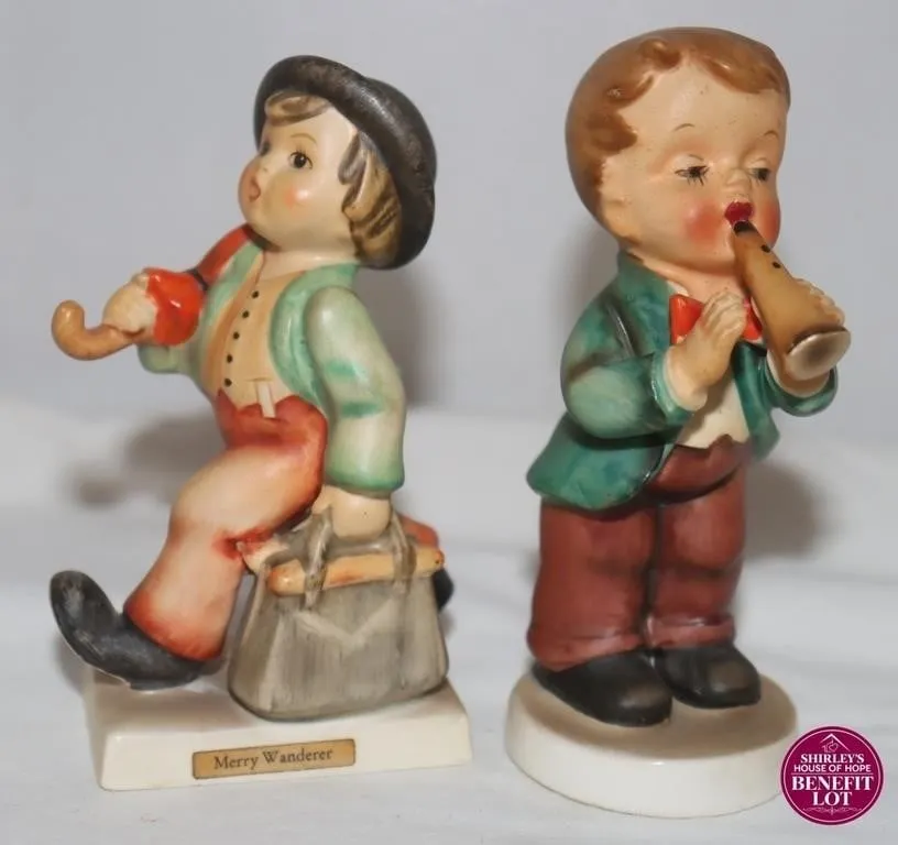 2 Vintage Goebel Hummel Figurines: