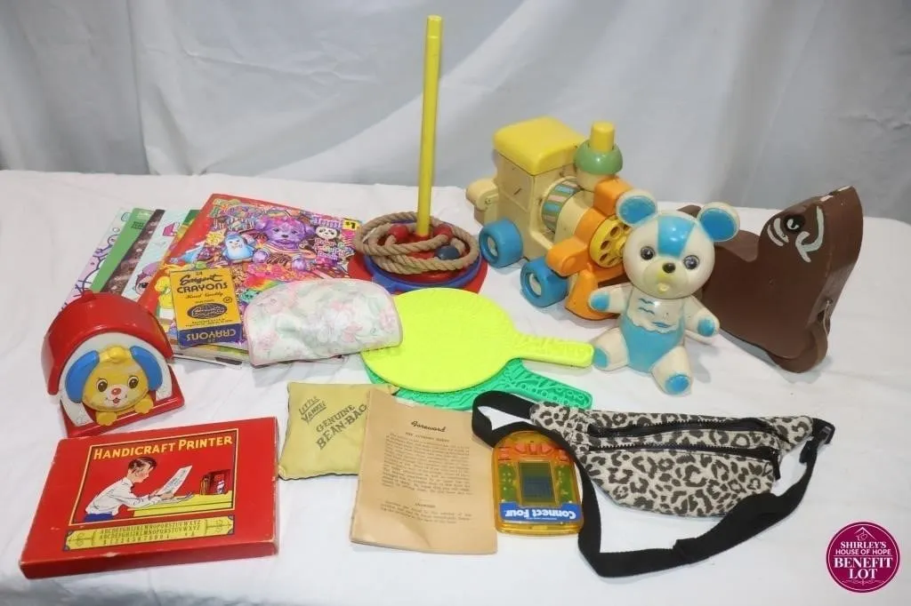 Vintage Playskool Train & Toys: