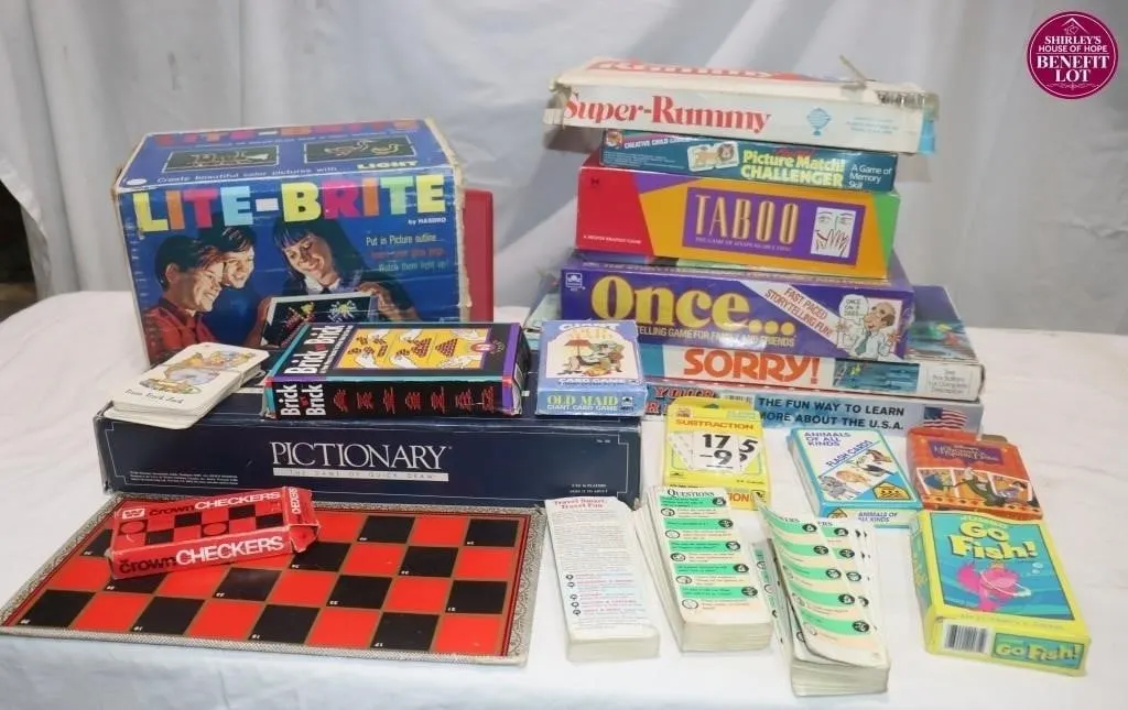 Vintage Board & Card Games:
