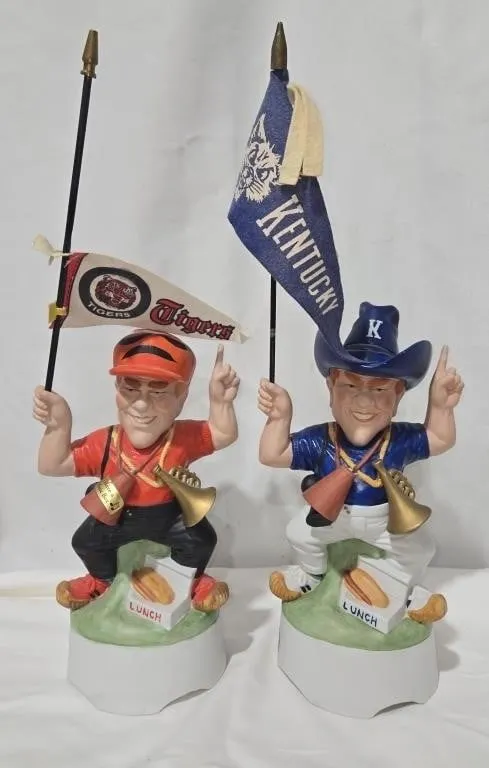 Hoffman Detroit Tigers Fan Music Box Decanter &