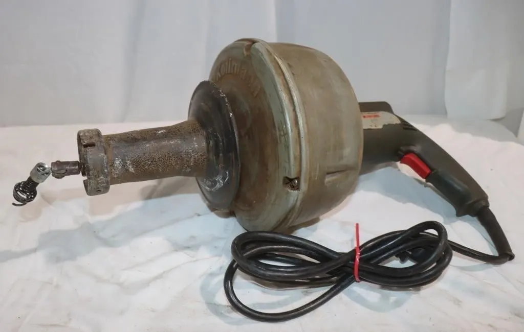 Ridgid/Kollmann Electric Drain Auger, Works