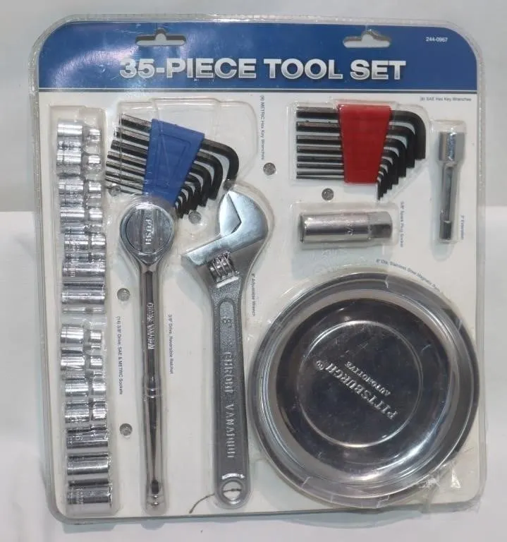 Pittsburgh Automotive 35-Piece Tool Set