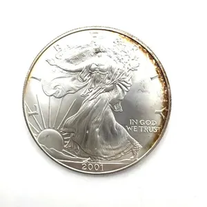 One Ounce Fine Silver 2001 Silver American Eagle