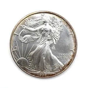 One Ounce Fine Silver 1997 Silver American Eagle