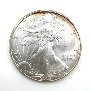 One Ounce Fine Silver 2003 Silver American Eagle
