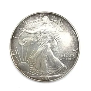 One Ounce Fine Silver 1993 Silver American Eagle
