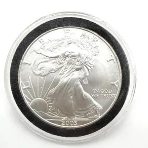 One Ounce Fine Silver 2003 Silver American Eagle