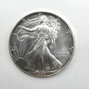 One Ounce Fine Silver 1992 Silver American Eagle