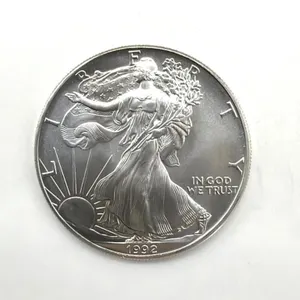 One Ounce Fine Silver 1992 Silver American Eagle