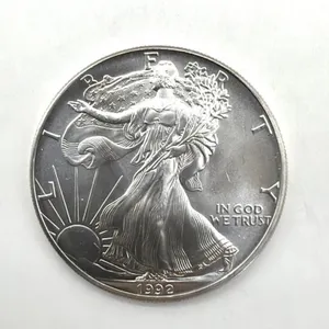 One Ounce Fine Silver 1992 Silver American Eagle