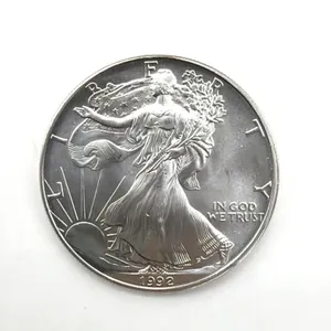 One Ounce Fine Silver 1992 Silver American Eagle