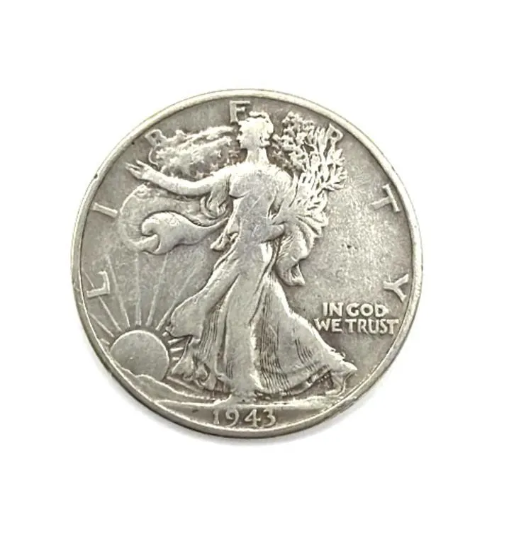 1943 Walking Liberty Half Dollar