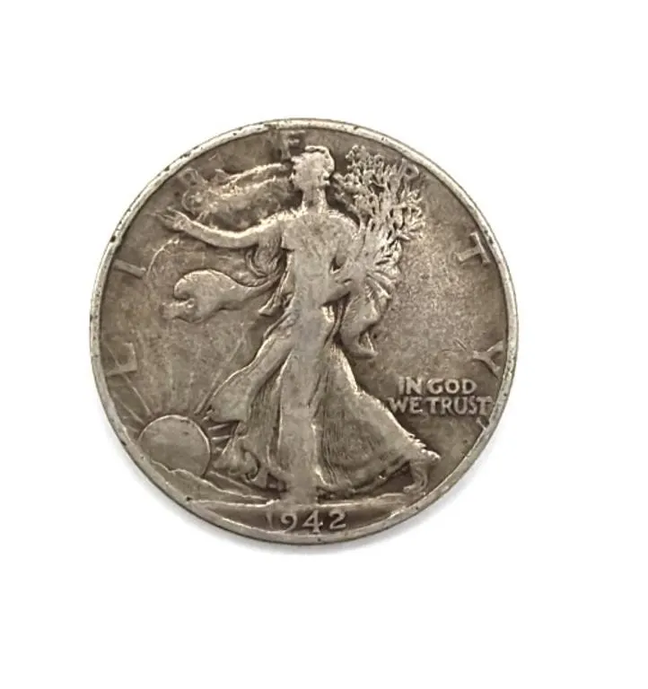 1942 Walking Liberty Half Dollar