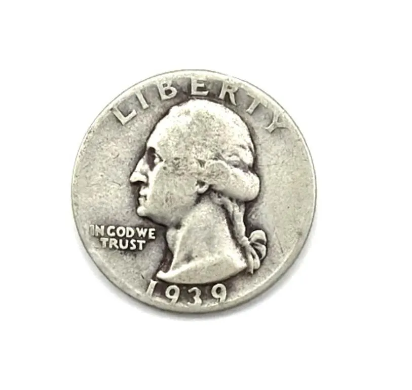 1939-D Washington Quarter