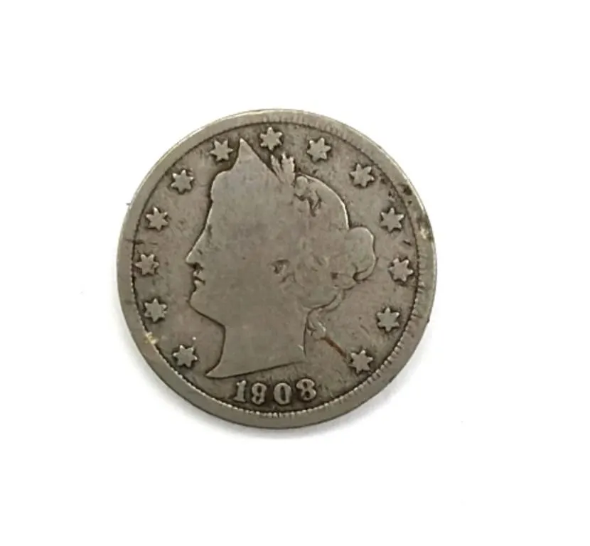 1908 Liberty Head V Nickel