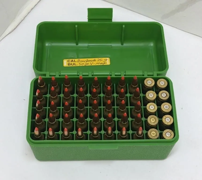 .223 Ammo and Brass in Case