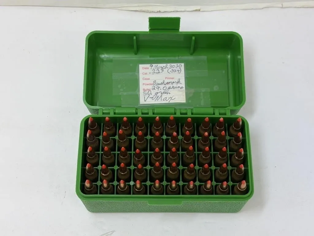 223 Ammo in Ammunition Case
