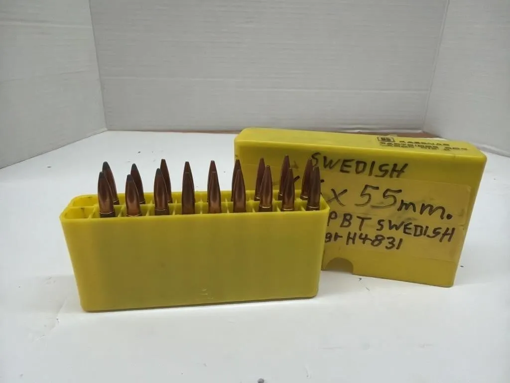 6.5x55 Swedish Bullets