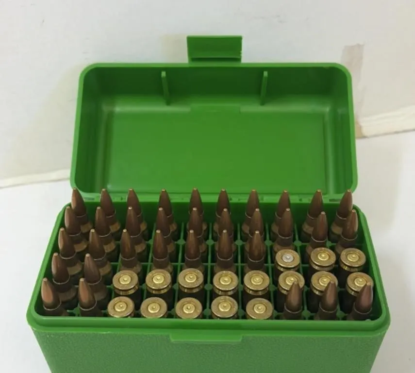 .223 Ammo and Brass in Case