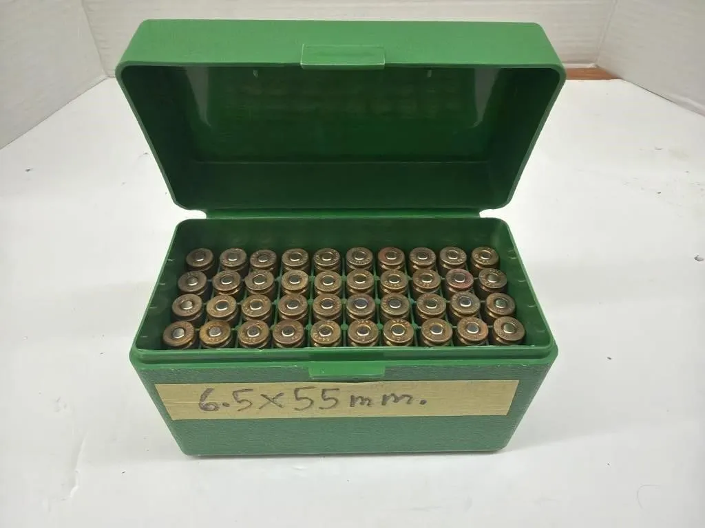 6.5x55mm Bullet Shells