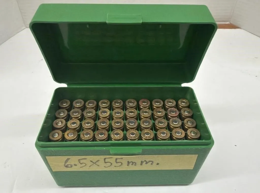 6.5 x 55mm Brass