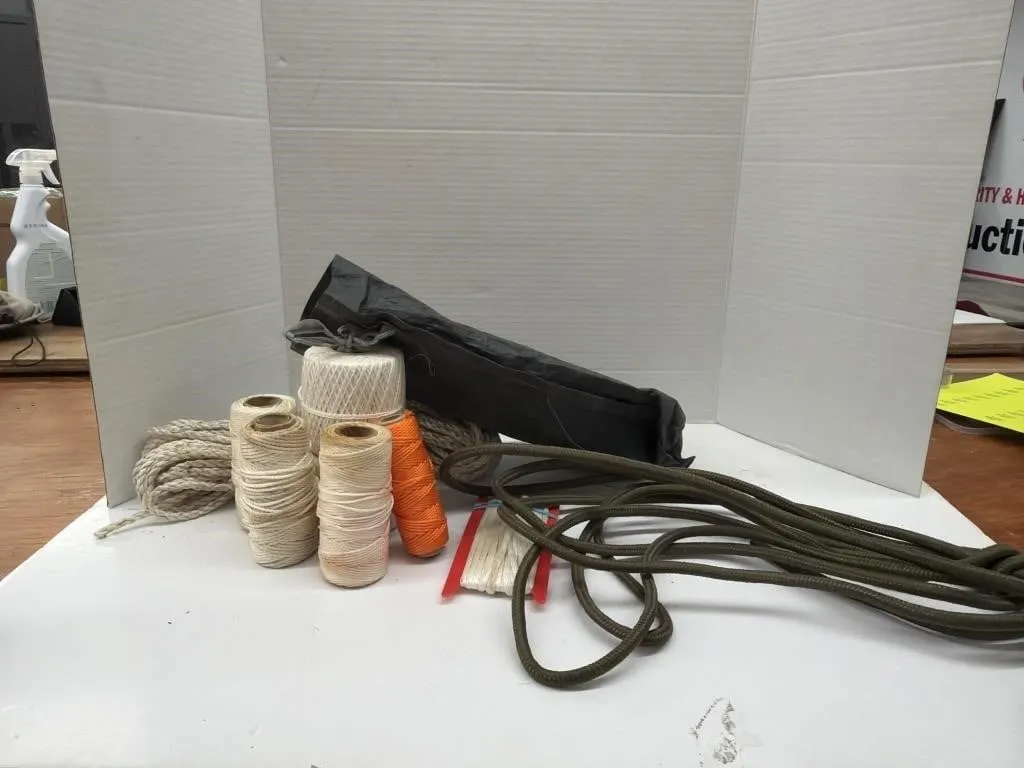 Various types Of Rope And String