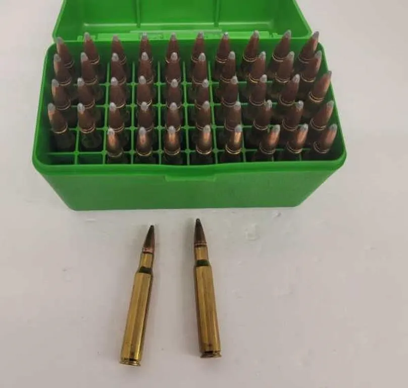 50 Live Rounds .30-06 180 gr Spitzer Boat Tail
