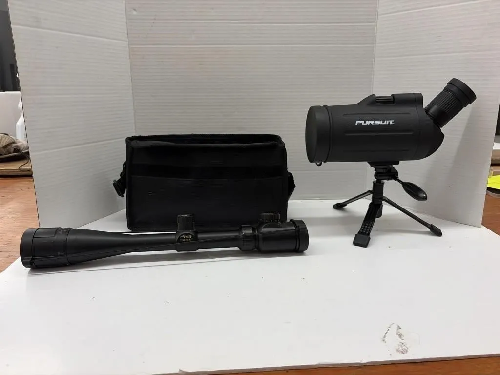 Gun Scope And Spotting Scope