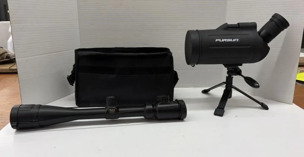 Gun Scope And Spotting Scope