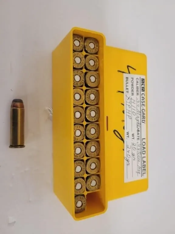 20 Live Rounds Rem .44 Mag