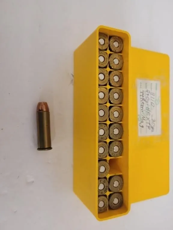 20 Live Rounds Rem .44 Mag