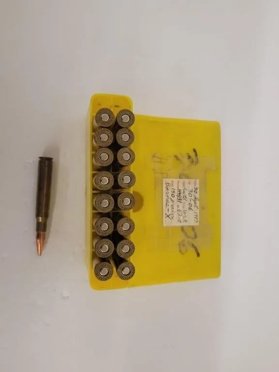17 Live Rounds Win 30-06 150 gr