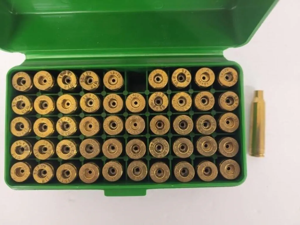 50 Win Fired Brass 6.5x 55