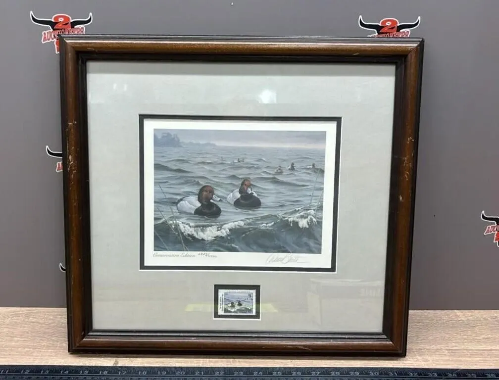 Ducks Unlimited Framed Print Conservation Edition