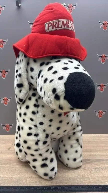 Premdor Plush 27�H Dalmatian. Small Rip Shown. *TS