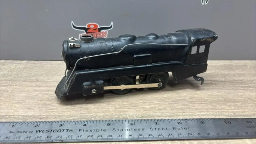 Antique Metal O Locomotive.