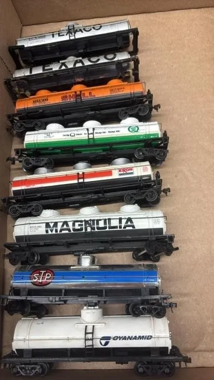 Box of Asst. 1 & 3 Dome Tankers.