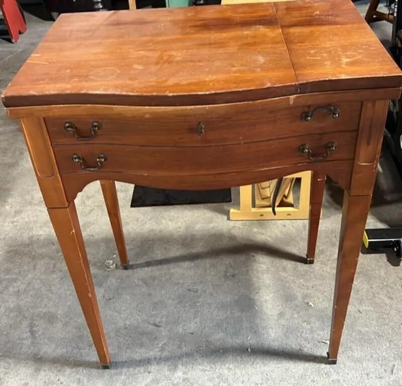 Empty Sewing Machine Cabinet. No Machine. 27"W x