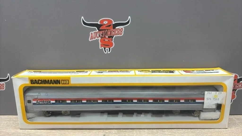 HO Bachmann Amtrak Fleet Coach.
