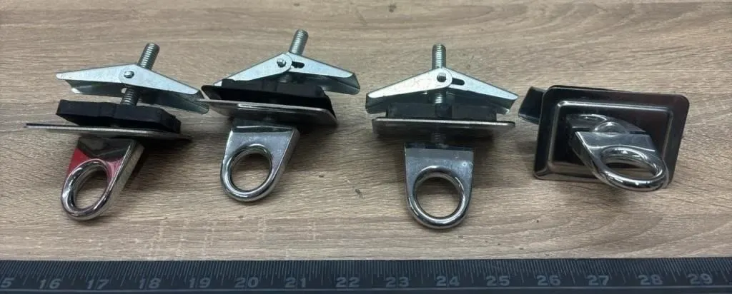 4 Universal Truck Tie Down Anchors.