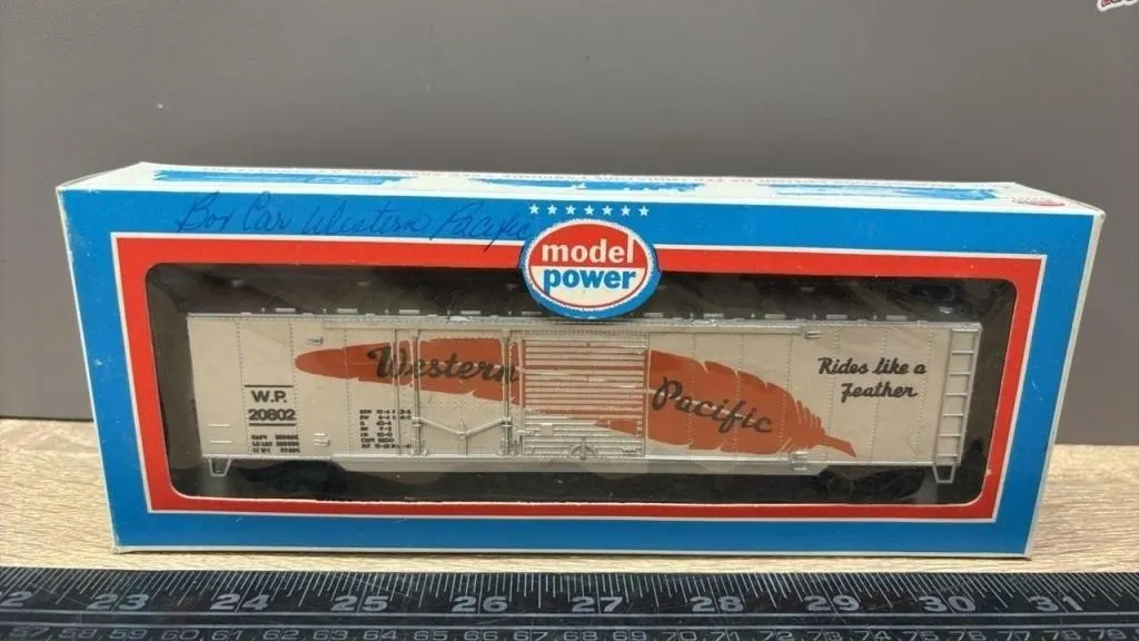 HO Model Power Western Pacific Box Car.