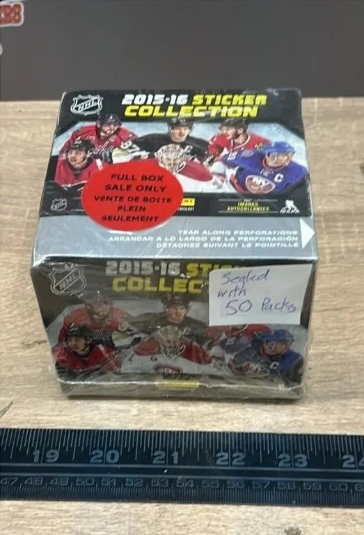 Sealed NHL Sticker Collection