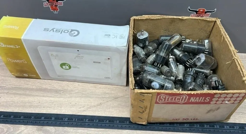 Vacuum Tubes and Part of a Security System