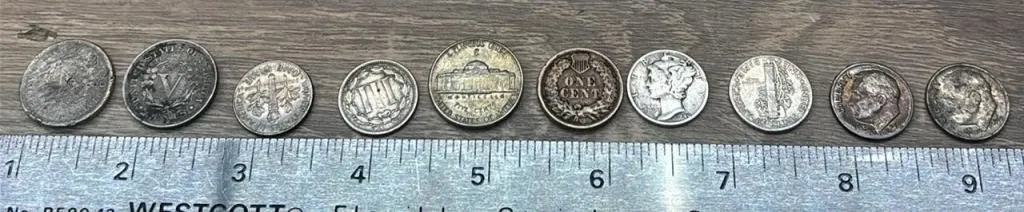 10 Asst USA Coins.