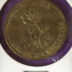 Mountain Avens Northwest Territories Coin.