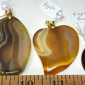 3 Stone Pendants. *SC