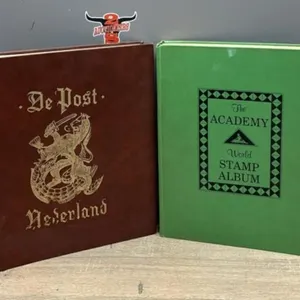 2 Asst. Stamp Album Books.