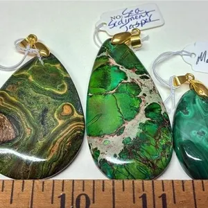 3 Stone Pendants. *SC