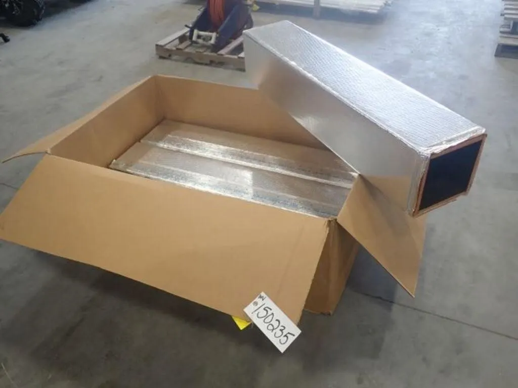 UNUSED Qty Of (4) Insulated Air Duct Covers
